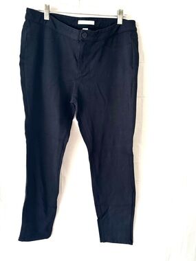 NWOT Lauren Conrad Navy Super Skinny Dress Pants SZ L